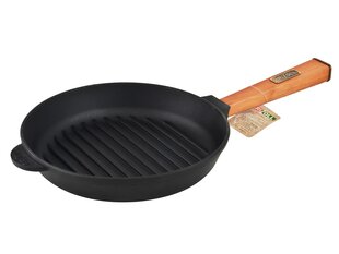 Brizoll ketaus grill keptuvė Optima, 26 cm kaina ir informacija | Keptuvės | pigu.lt