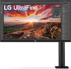 LCD Monitor|LG|27UN880-B|27"|4K|Panel IPS|3840x2160|16:9|60Hz|Matte|5 ms|Speakers|Swivel|Pivot|Height adjustable|Tilt|Colour Black|27UN880-B цена и информация | Мониторы | pigu.lt