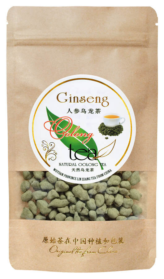Ginseng Oolong, Išskirtinė ženšenio Ulong arbata, 100 g kaina ir informacija | Arbata | pigu.lt