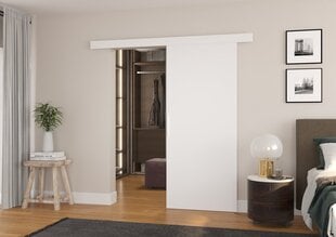 Durys nišai ADRK Furniture Daan 96, baltos kaina ir informacija | Spintos | pigu.lt