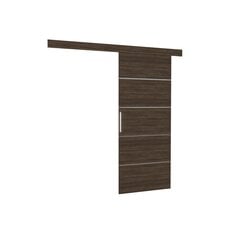 Двери для ниши ADRK Furniture Tony 96, коричневые цена и информация | Шкафы | pigu.lt