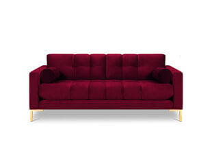 Dvivietė sofa Cosmopolitan Design Bali, raudona/auksinės spalvos kaina ir informacija | Sofos | pigu.lt