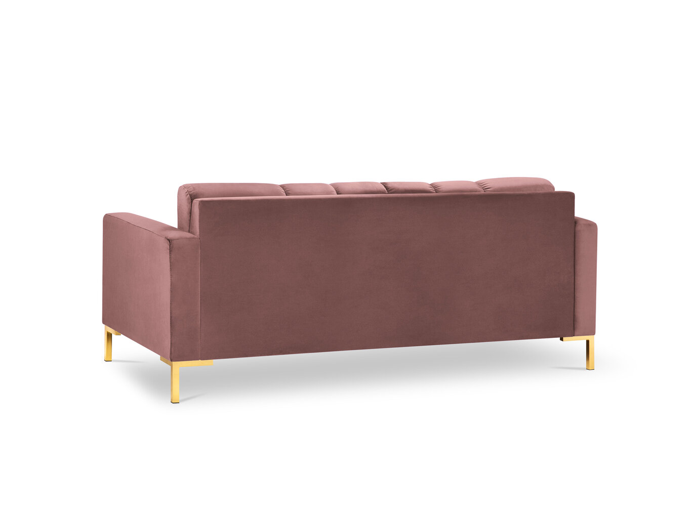 Dvivietė sofa Cosmopolitan Design Bali, rožinė/auksinės spalvos kaina ir informacija | Sofos | pigu.lt