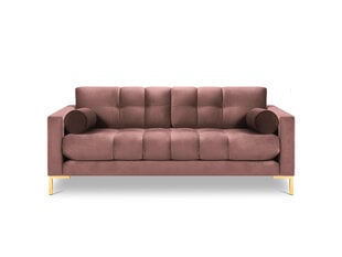 Dvivietė sofa Cosmopolitan Design Bali, rožinė/auksinės spalvos kaina ir informacija | Sofos | pigu.lt