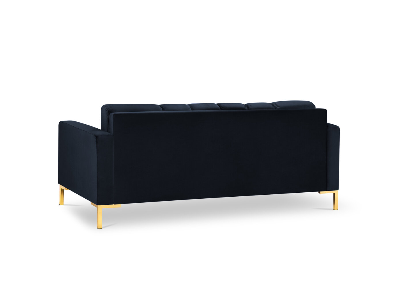 Dvivietė sofa Cosmopolitan Design Bali, tamsiai mėlyna/auksinės spalvos цена и информация | Sofos | pigu.lt