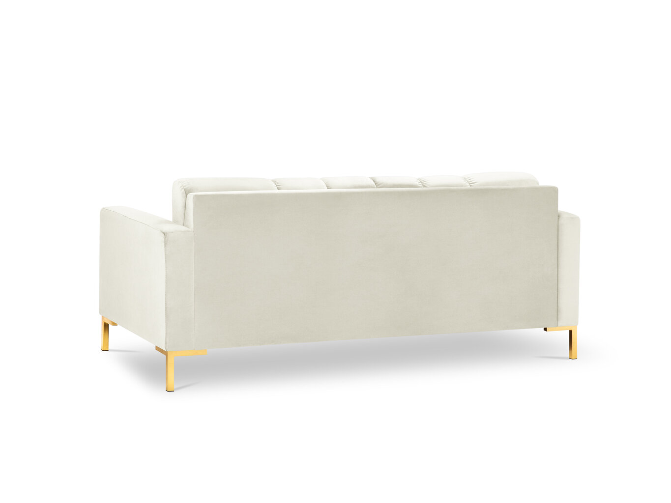 Trivietė sofa Cosmopolitan Design Bali, šviesios smėlio/auksinės spalvos kaina ir informacija | Sofos | pigu.lt