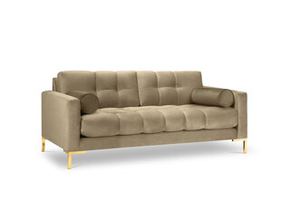 Trivietė sofa Cosmopolitan Design Bali, smėlio/auksinės spalvos kaina ir informacija | Sofos | pigu.lt