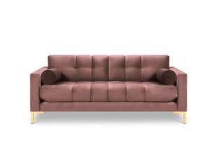 Trivietė sofa Cosmopolitan Design Bali, rožinė/auksinės spalvos kaina ir informacija | Sofos | pigu.lt