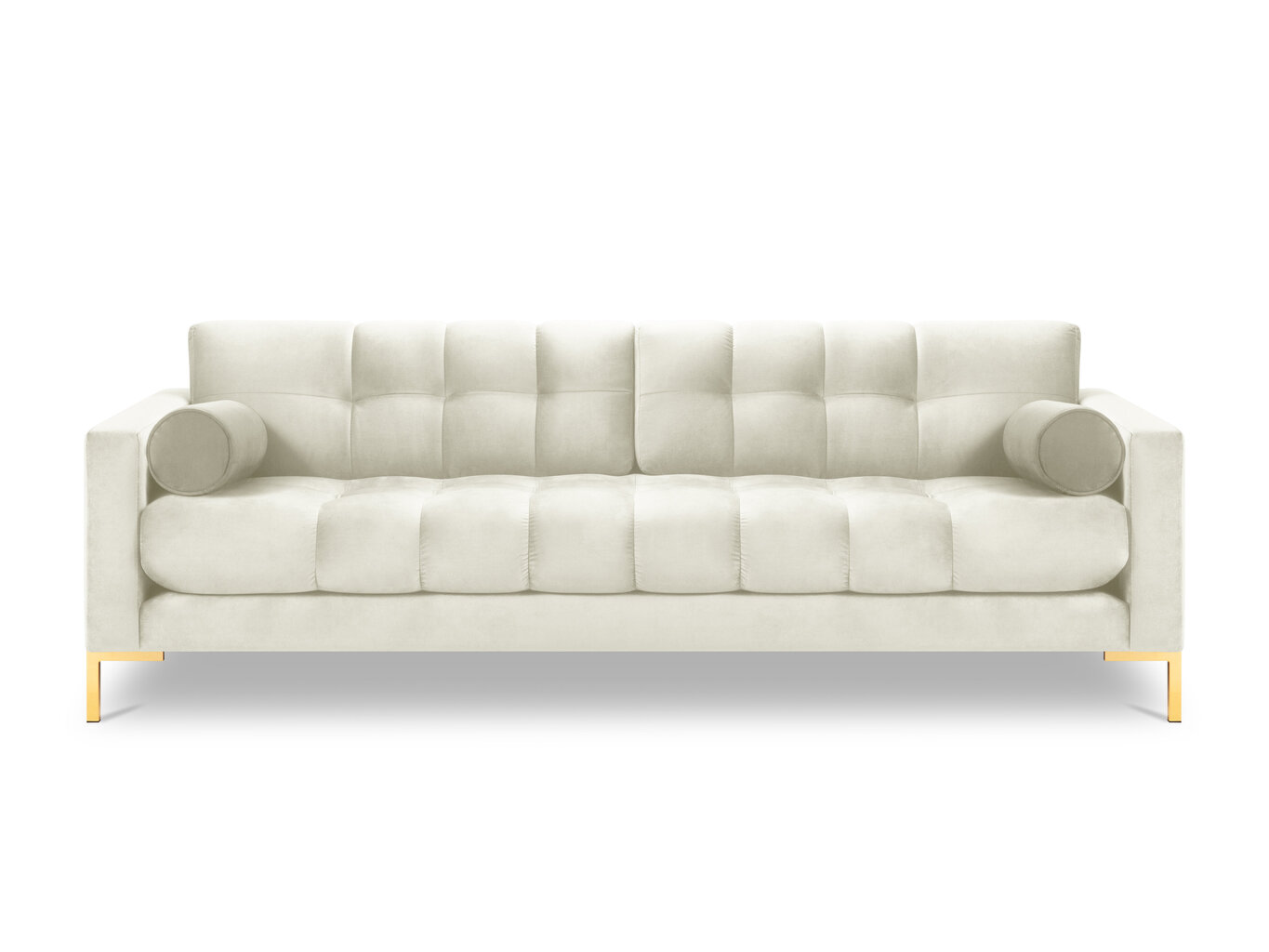 Keturvietė sofa Cosmopolitan Design Bali, šviesios smėlio/auksinės spalvos kaina ir informacija | Sofos | pigu.lt
