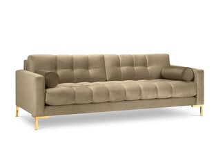 Keturvietė sofa Cosmopolitan Design Bali, smėlio/auksinės spalvos kaina ir informacija | Sofos | pigu.lt