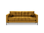 Dvivietė sofa Cosmopolitan Design Bali, geltona