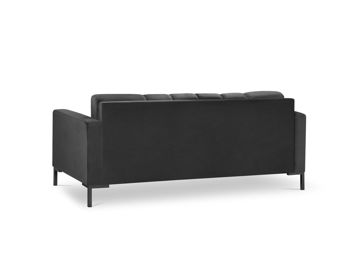 Dvivietė sofa Cosmopolitan Design Bali, tamsiai pilka kaina ir informacija | Sofos | pigu.lt