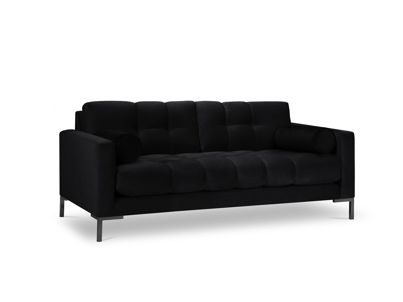 Dvivietė sofa Cosmopolitan Design Bali, juoda kaina ir informacija | Sofos | pigu.lt