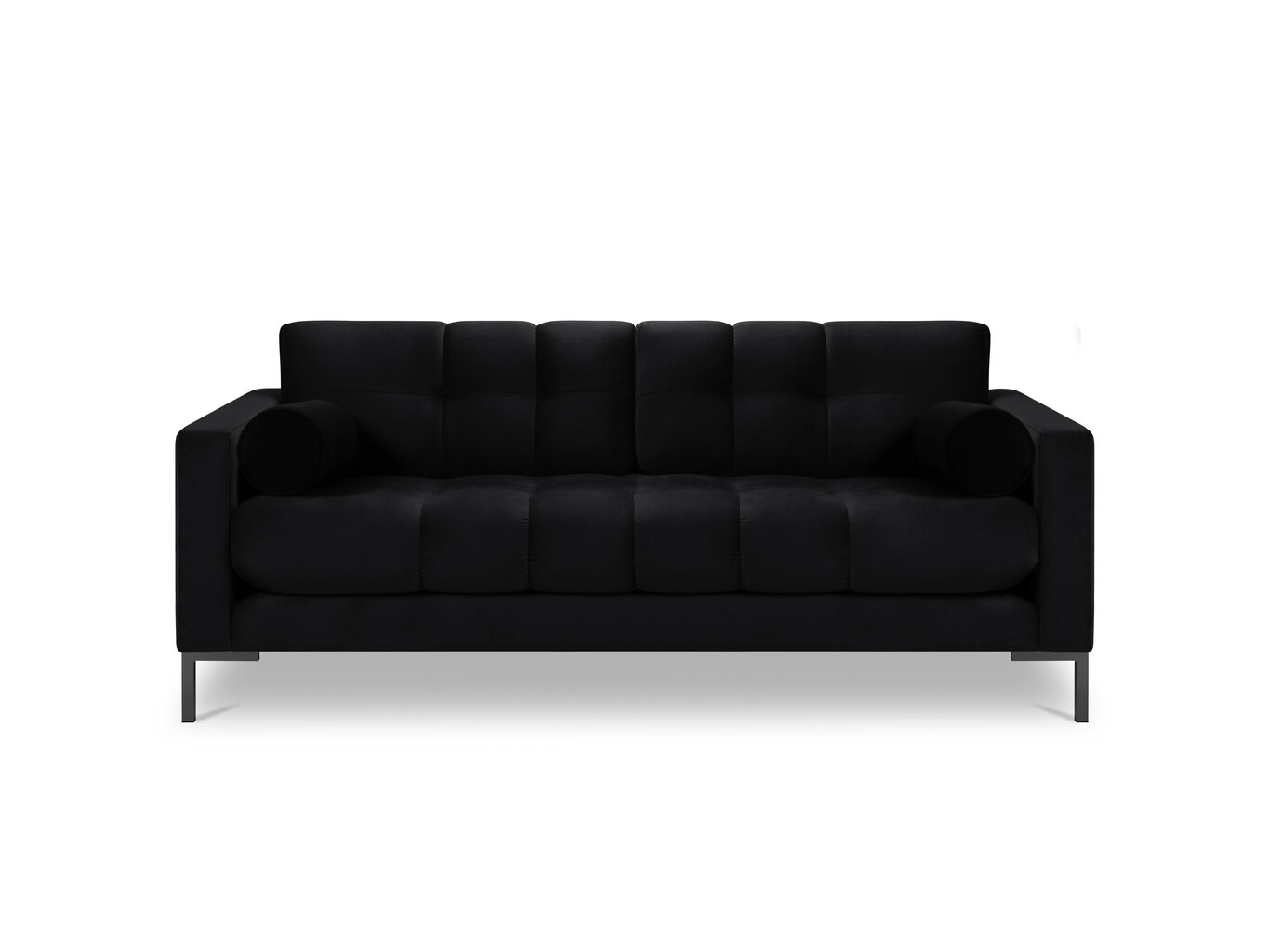 Dvivietė sofa Cosmopolitan Design Bali, juoda kaina ir informacija | Sofos | pigu.lt