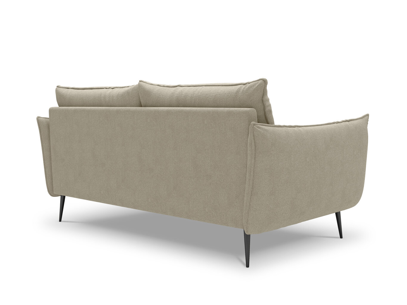 Trivietė sofa Milo Casa Elio, smėlio spalvos цена и информация | Sofos | pigu.lt