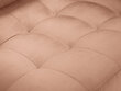 Trivietė sofa Milo Casa Santo, rožinė/auksinės spalvos kaina ir informacija | Sofos | pigu.lt