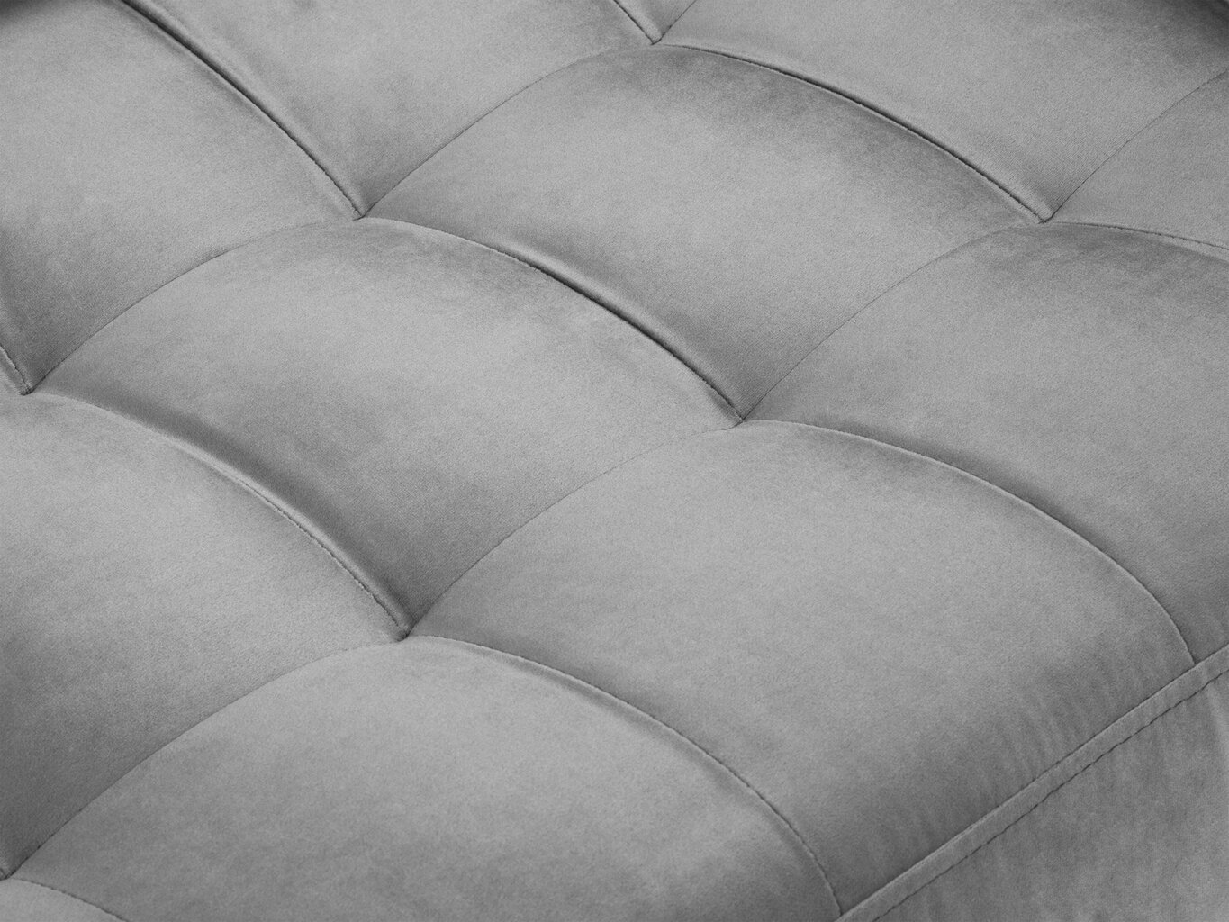 Dvivietė sofa Milo Casa Santo, šviesiai pilka/aukso spalvos цена и информация | Sofos | pigu.lt