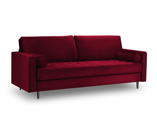 Трехместный диван Milo Casa Santo, красный цена и информация | Диваны | pigu.lt