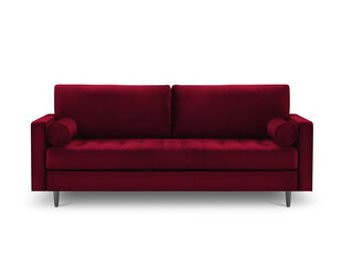 Trivietė sofa Milo Casa Santo, raudona kaina ir informacija | Sofos | pigu.lt