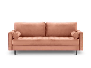 Trivietė sofa Milo Casa Santo, rožinė kaina ir informacija | Sofos | pigu.lt