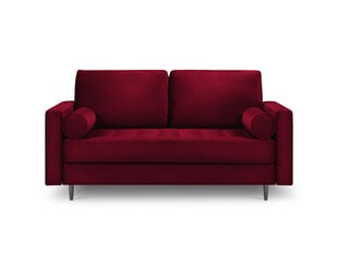 Двухместный диван Milo Casa Santo, красный цена и информация | Диваны | pigu.lt