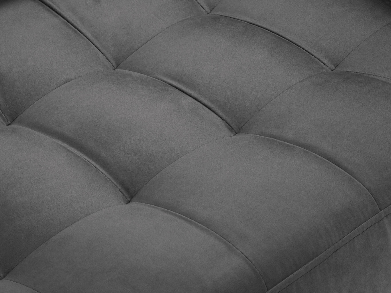 Dvivietė sofa Milo Casa Santo, tamsiai pilka kaina ir informacija | Sofos | pigu.lt