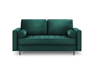 Двухместный диван Milo Casa Santo, светло-зеленый цена и информация | Диваны | pigu.lt