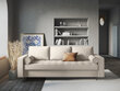 Trivietė sofa Milo Casa Santo 1, šviesios smėlio spalvos kaina ir informacija | Sofos | pigu.lt