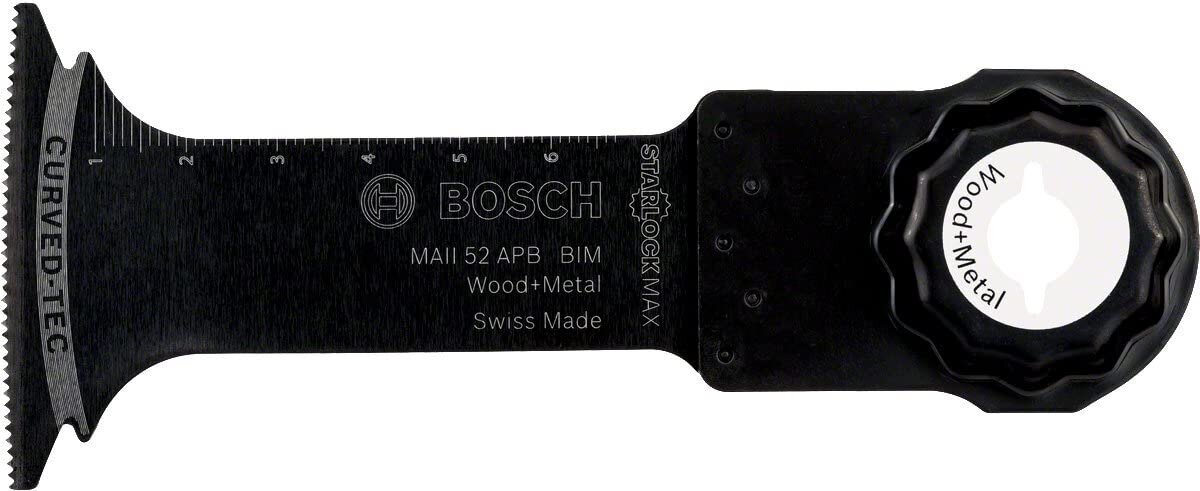 Įpjaunamasis pjūklelis Bosch MAIZ 52 APB BIM 52x70 mm Starlock Max цена и информация | Mechaniniai įrankiai | pigu.lt