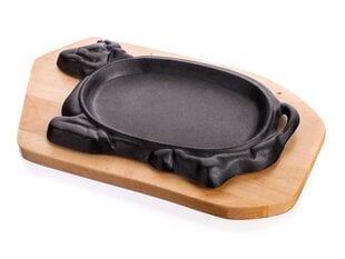 Чугунная сковорода Grada , 27x17см цена и информация | Cковородки | pigu.lt