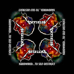 Платок - бандана Metallica  цена и информация | Мужские шарфы, шапки, перчатки | pigu.lt
