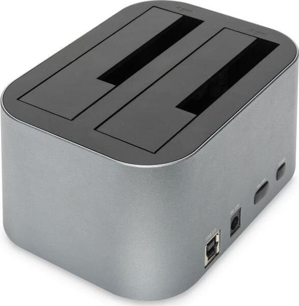 Digitus 2.5"/3.5" USB 3.0 Dual SATA HDD Docking Station kaina ir informacija | Kompiuterių aušinimo ir kiti priedai | pigu.lt