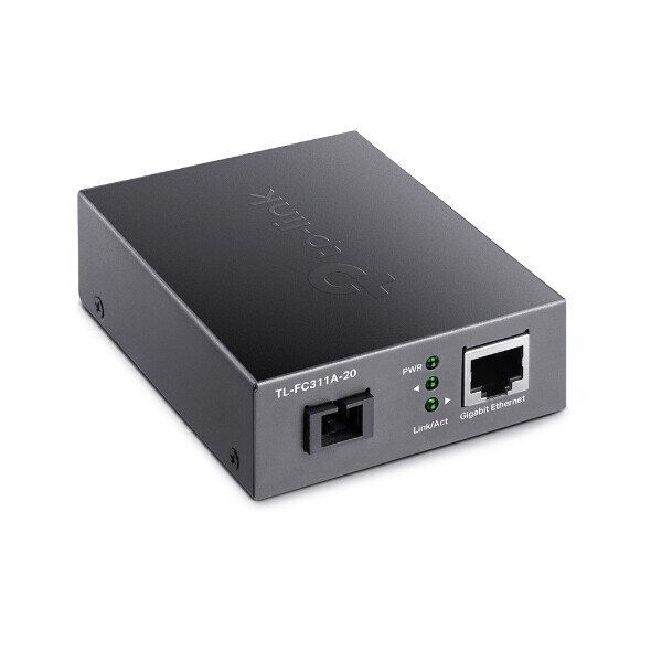 TP-Link Gigabit Single-Mode WDM Media Converter TL-FC311A-20 цена и информация | Maršrutizatoriai (routeriai) | pigu.lt