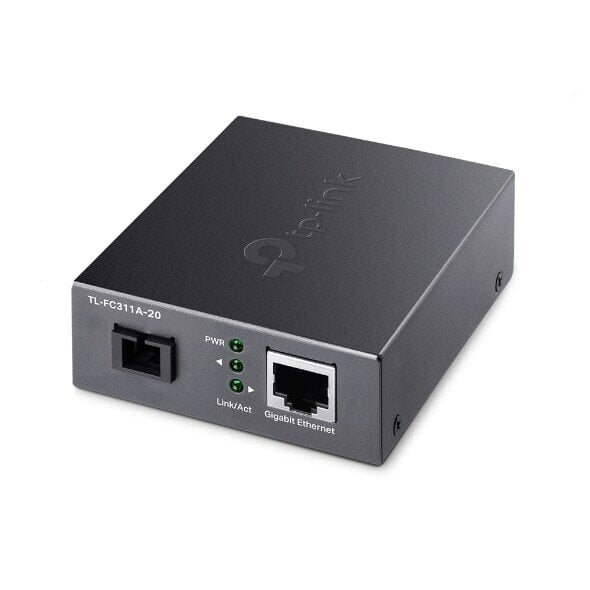 TP-Link Gigabit Single-Mode WDM Media Converter TL-FC311A-20 цена и информация | Maršrutizatoriai (routeriai) | pigu.lt