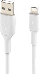 USB Belkin USB-A - Lightning 2 m (CAA001bt2MWH) kaina ir informacija | Laidai telefonams | pigu.lt