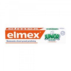 ELMEX zobu pasta Junior 6-12g. 75ml цена и информация | Зубные щетки, пасты | pigu.lt