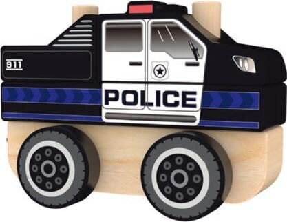 Medinis automobilis Trefl Policja цена и информация | Žaislai kūdikiams | pigu.lt
