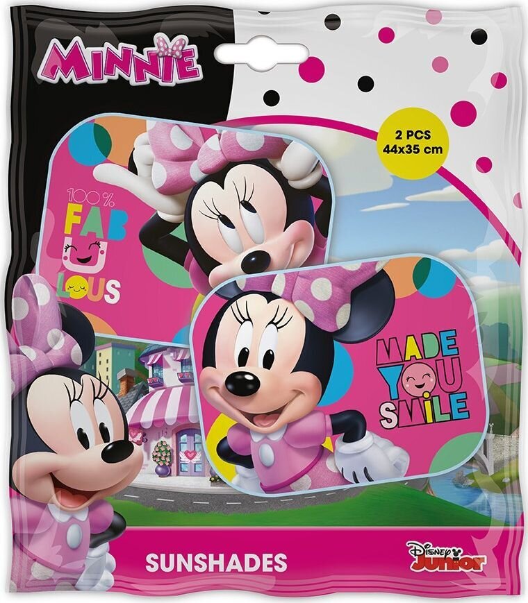 Automobilio lango apsauga Seven Minnie Mouse, 2 vnt. цена и информация | Autokėdučių priedai | pigu.lt