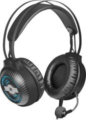 Headphones with microphone DEFENDER STELLAR PRO 7.1 black цена и информация | Теплая повязка на уши, черная | pigu.lt