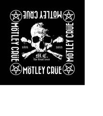 Motley Crue Bandana skarelė kaina ir informacija | Vyriški šalikai, kepurės, pirštinės | pigu.lt