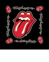 The Rolling Stones Bandana skarelė kaina ir informacija | Vyriški šalikai, kepurės, pirštinės | pigu.lt