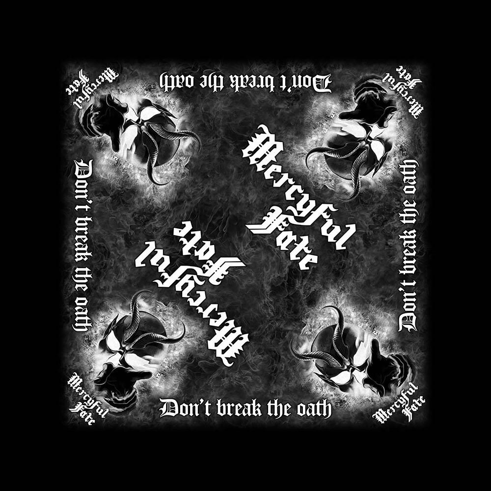 Mercyful Fate Bandana skarelė цена и информация | Vyriški šalikai, kepurės, pirštinės | pigu.lt