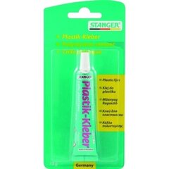 Клей для пластика Stanger Plastic Glue 13 г, 1 шт. цена и информация | Kanceliarinės prekės | pigu.lt