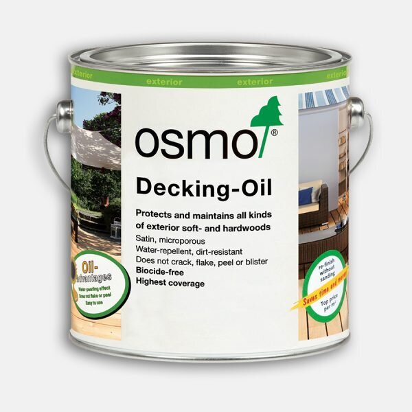 Aliejus terasoms OSMO 010, termo medienos atspalvio, 2,5 l цена и информация | Impregnantai, priežiūros priemonės | pigu.lt