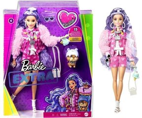 Кукла Barbie Extra с фиолетовыми волосами цена и информация | Игрушки для девочек | pigu.lt