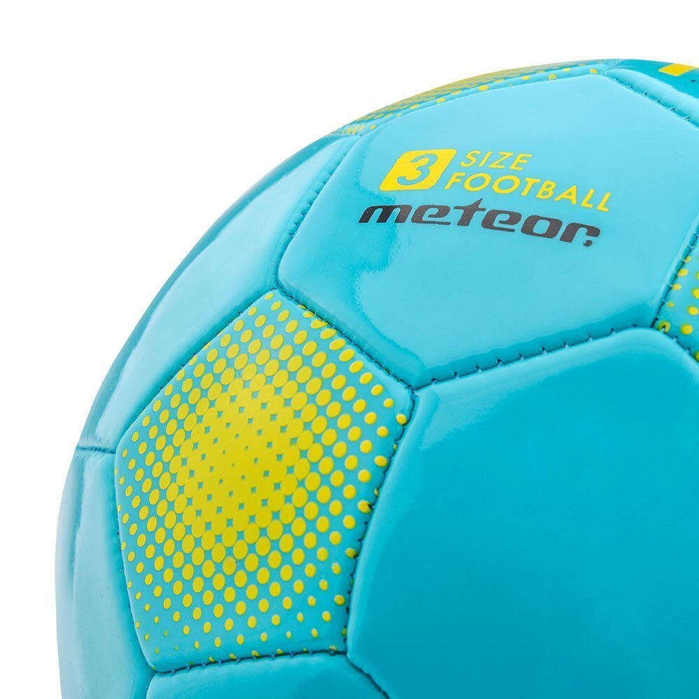 Futbolo kamuolys Meteor FBX, 3 dydis, mėlynas цена и информация | Futbolo kamuoliai | pigu.lt