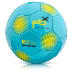 Futbolo kamuolys Meteor FBX, 3 dydis, mėlynas kaina ir informacija | Meteor Sportas, laisvalaikis, turizmas | pigu.lt