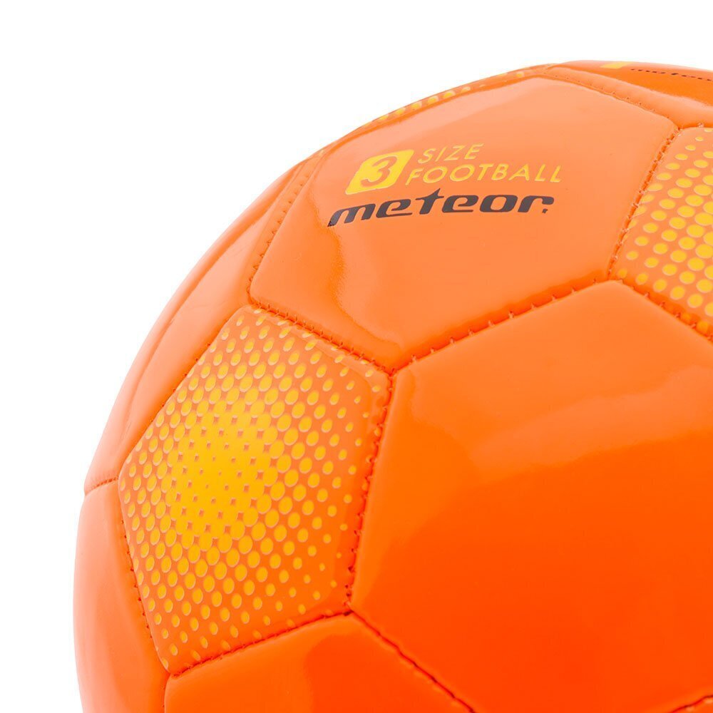 Futbolo kamuolys Meteor FBX, 3 dydis, oranžinis kaina ir informacija | Futbolo kamuoliai | pigu.lt