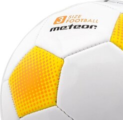 Futbolo kamuolys Meteor FBX, 3 dydis, baltas kaina ir informacija | Futbolo kamuoliai | pigu.lt