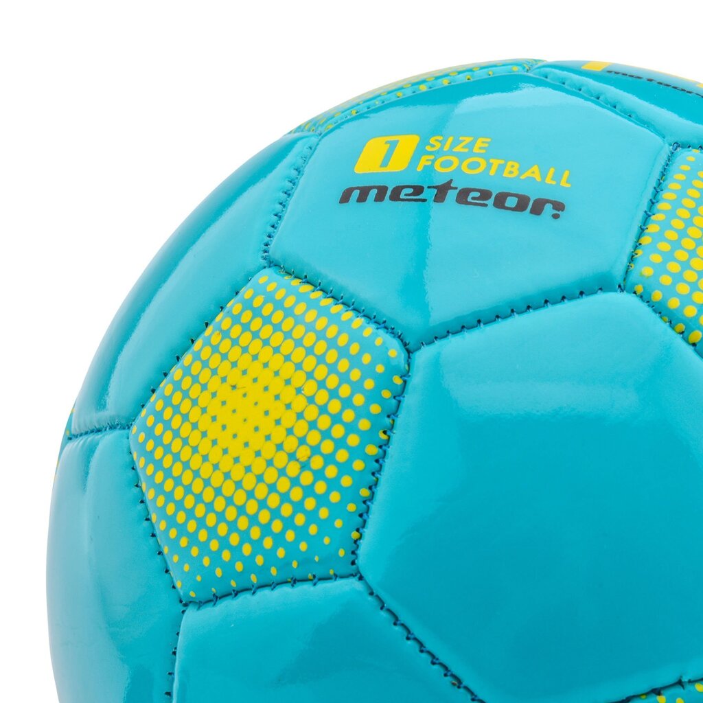 Futbolo kamuolys Meteor FBX, 1 dydis, mėlynas цена и информация | Futbolo kamuoliai | pigu.lt